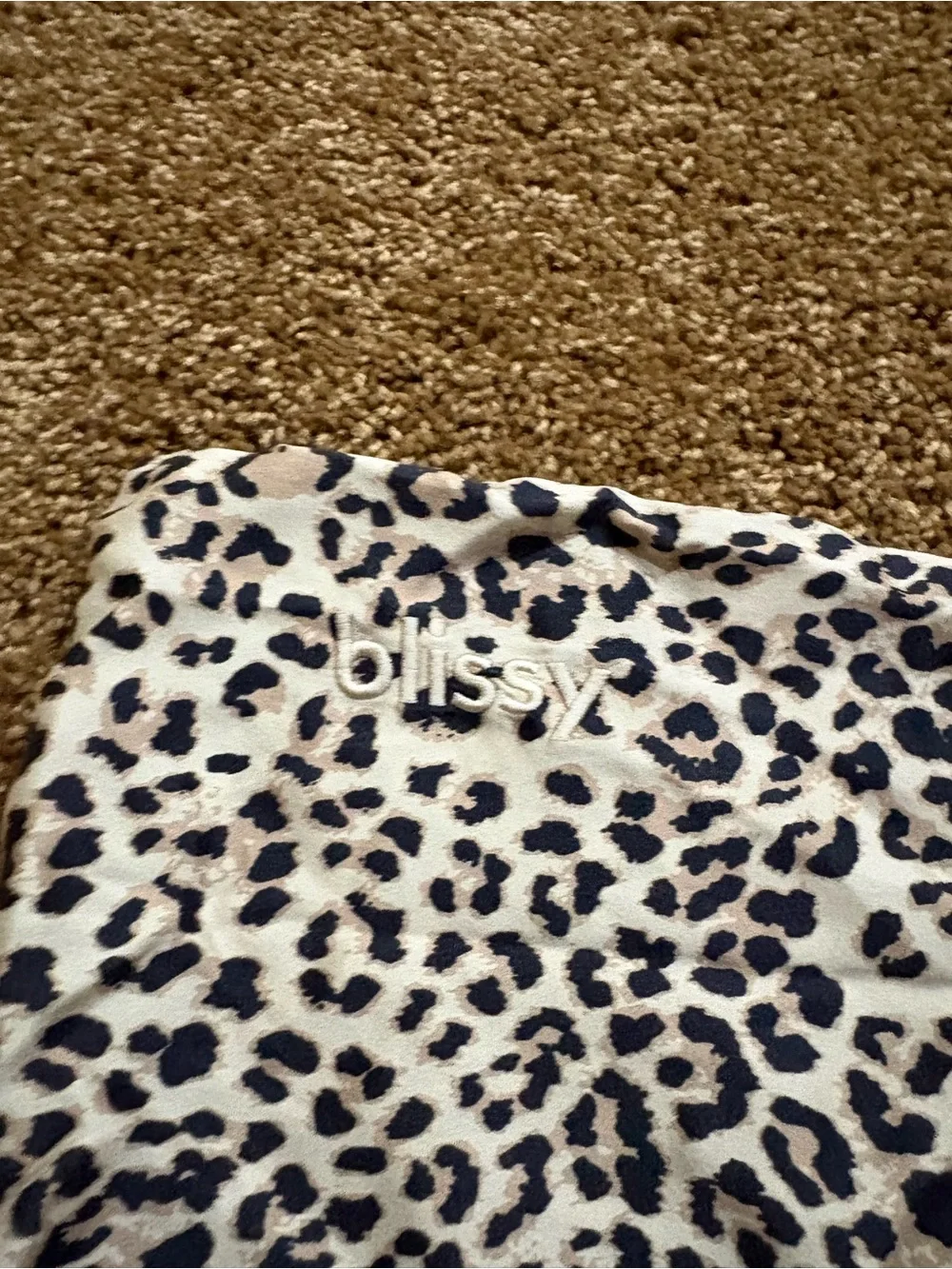 Blissy Leopard Mulberry Silk Pillowcase Queen